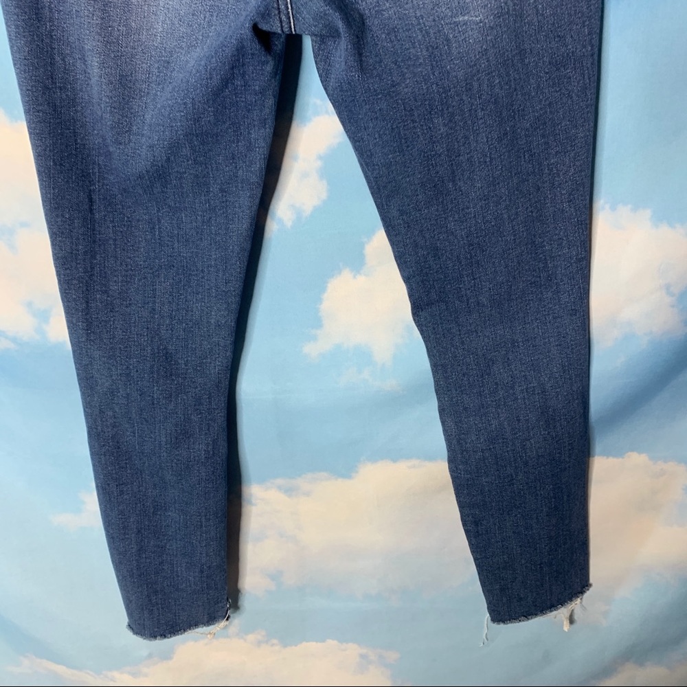 PacSun-High Rise Ankle Distressed Jeggings size 27 - Picture 7 of 12